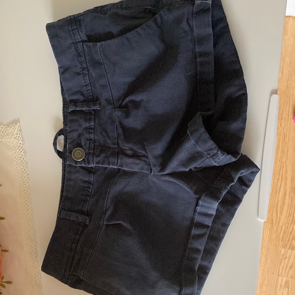Girls Garage Navy Blue Shorts, Sz 0